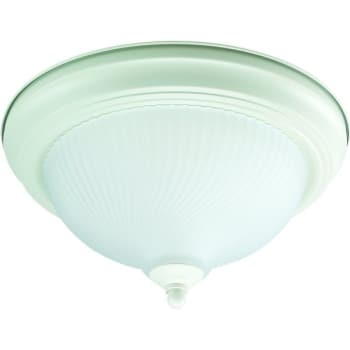 Image for Seasons® 2-Light Incandescent Flush Mount Light (Eggshell) from HD Supply