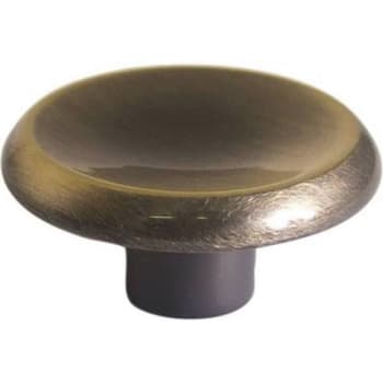 Image for Anvil Mark 1-1/2 In. Cabinet Knob (Antique Brass) (5-Pack) from HD Supply