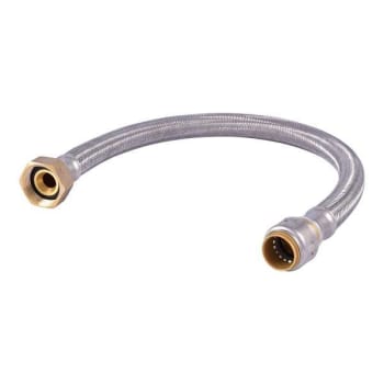 Image for Sharkbite Max Flex Water Heater Connector 3/4" X 1" Fip X 24" from HD Supply