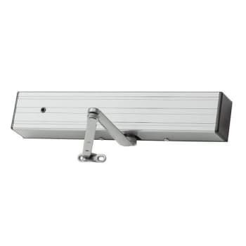 Image for Lcn Regular Arm Door Closer With 18g Mounting Plate, 24v Left Hand Aluminum from HD Supply