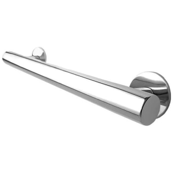 Preferred Bath Decorative Grab Bar 12 X 1.25" Bright Polished Stainless Steel