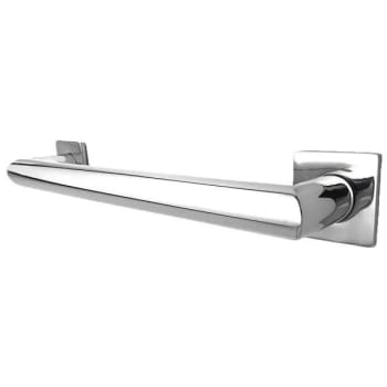 Preferred Bath Decorative Grab Bar 42 X 1.25" Bright Polished Stainless Blended