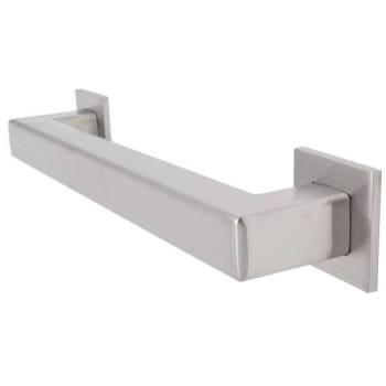 Image for Preferred Bath Decorative Square ADA Grab Bar 12 X 1.25" Satin Stainless Squared from HD Supply