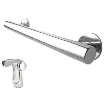 Image for Preferred Bath Grab Bar 24 X 1.25" Handheld Shower Holder Polished Ss Balance from HD Supply