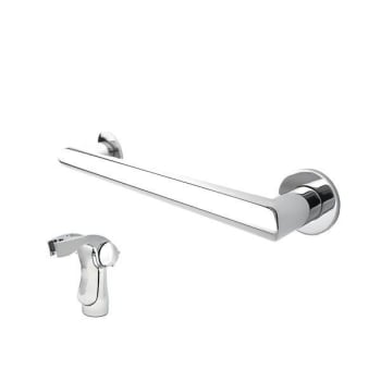Image for Preferred Bath Grab Bar 24 X 1.25" Handheld Shower Holder  Polished Ss Fusion from HD Supply