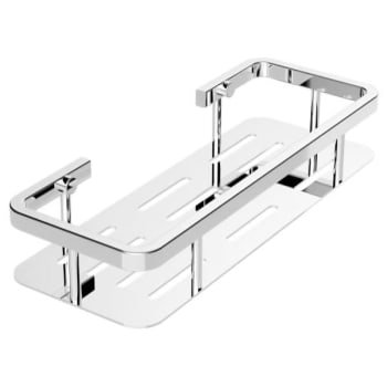 Preferred Bath Preferred Rectangle Soap Basket Polished Ss