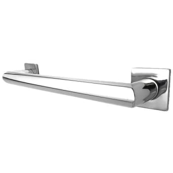 Preferred Bath Decorative Grab Bar 16 X 1.25" Bright Polished Stainless Blended