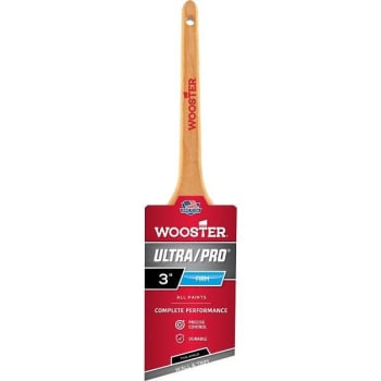Wooster 3 In. Ultra/PRO Firm Willow Nylon/Polyester Thin Angle Sash Brush