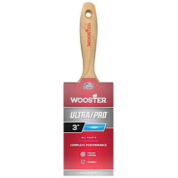 Wooster 3  Ultra/PRO Firm Sable Nylon/Poly Flt Brush
