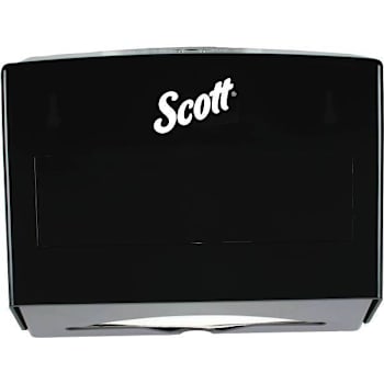 Scott Cottfold Series Commercial Folded Paper Small Towel Dispenser (Black)