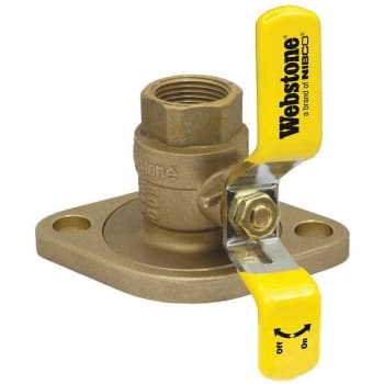 Image for Nibco 3/4 In. Brass Lead-Free IPS Thread Ball Valve With Rotating Flange Adjustble Packng from HD Supply