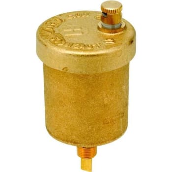 Image for Honeywell 1/8 In. Npt Goldtop Air Vent Connector For Heating And Cooling Systems from HD Supply