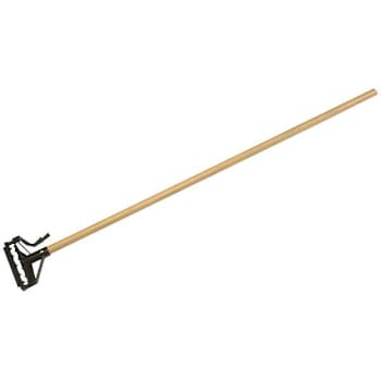 Alphapointe Skilcraft Quick Drop Mop Handle, Wood, 57", Case Of 12