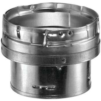 Duravent 3 in. x 4.625 in. Gas Vent Increaser (For Chimney Pipe)