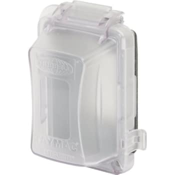 Image for TAYMAC Extra-Duty 1-Gang 2-3/4 in Deep In-Use Weatherproof Cover (Clear) from HD Supply