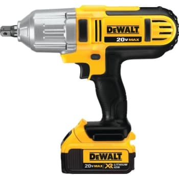 Image for DeWalt 1/2 in 20 Volt MAX Cordless High Torque Impact Wrench Combo Kit from HD Supply