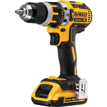 Image for DeWalt 1/2 in 20 Volt MAX XR Cordless Brushless Compact Hammer Drill Combo Kit from HD Supply