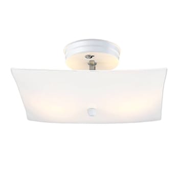 12 In. Incandescent Semi-Flush Mount Light