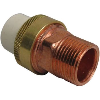Image for Nibco 3/4 In. Cpvc-Cts And Copper Slip X Mipt Transition Union from HD Supply