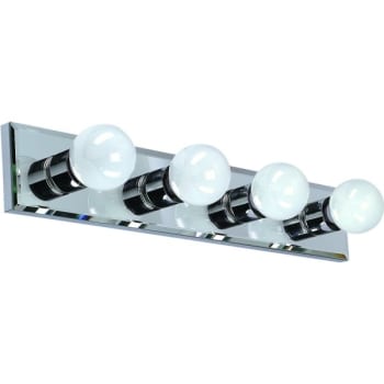Image for 3.25 in. 4-Light Incandescent Bath Vanity Fixture from HD Supply