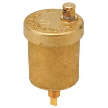 Honeywell 1/4 In. Npt Gold Top Automatic Universal Air Vent