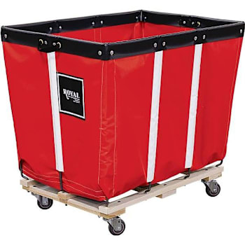 Royal Basket Trucks 12 Bushel Basket Truck W/ Permanent Liner ,red