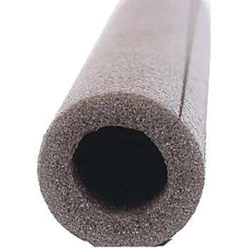 Frost King 1 In. x 3/8 In. Thick Wall x 6 Ft. Tubular Poly Foam Pipe Insulation