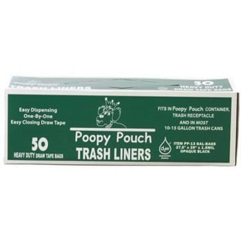 Poopy Pouch Poopy Pouch 13 Gal Trash Bags For Pet Waste Station Receptacles
