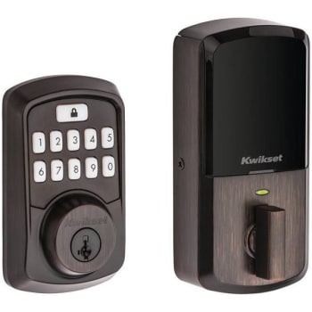 Kwikset Smart Lock Deadbolt W/ Bluetooth And Smartkey Security (Venetian Bronze)