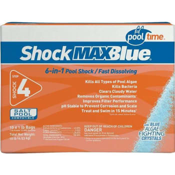 Image for Pool Time Maxblue2 10 Lb. Shock (10-Pack) from HD Supply