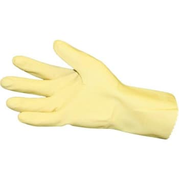Impact Products Proguard Medium Yellow Unlined Latex Gloves