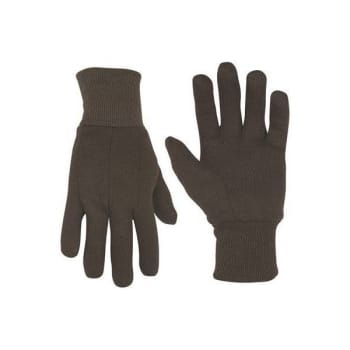 Image for Custom Leathercraft Large Brown Jersey Glove from HD Supply