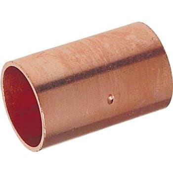 Image for Nibco 1 In. Wrot Copper Cup X Cup Dimpled Stop Coupling (10-Pack) from HD Supply