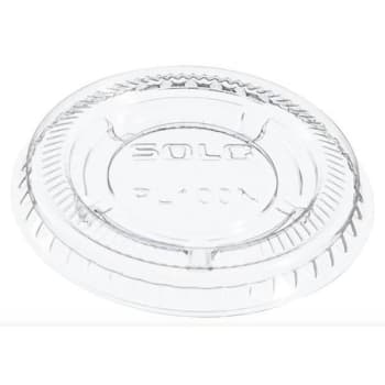 Image for Dart Pet Plastic Souffl Portion Small Cup Lids (2500-Case) from HD Supply