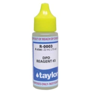 Taylor 3/4 Oz. Reagent Refill Bottles Dpd Reagent #3 Test Kit Replacement