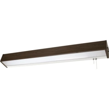 Image for Afx Carelite 48.5 In. 3-light Fluorescent Wall Sconce (walnut) from HD Supply