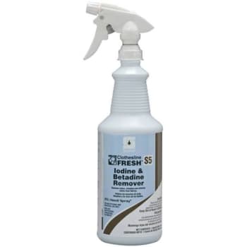 Spartan 1 Qt. Clothesline Fresh S5 1 Iodine And Betadine Remover