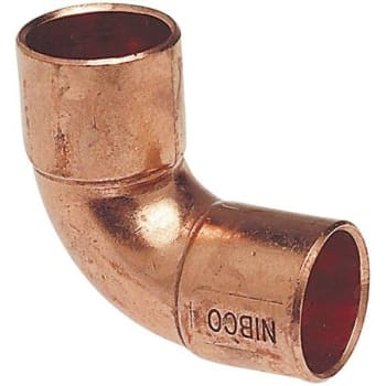 Image for Nibco Wrot Copper 90-Degree C X C Intermediate Radius Elbow,  5/8", Package Of 25 from HD Supply