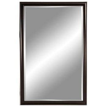 Image for Jensen Framed Mirror 14 x 24" Bevel Oil-Rubbed Bronze from HD Supply