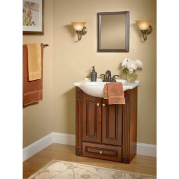 Jensen Medicine Cabinet 15 X 19 Stainless Steel With Oil Rubbed Image For Jensen Medicine Cabinet 15 X 19 Stainless Steel With Oil Rubbed Bronze