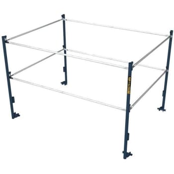 Image for METALTECH 7 Ft. X 5 Ft. Galanized Steel Guard Rail System W/ Wedge Clamp Safety from HD Supply