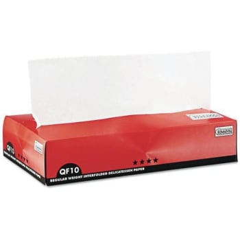 Image for Bagcraft 10 In. X 10-3/4 In. Mw10 White Interfolded Dry Wax Deli Paper from HD Supply