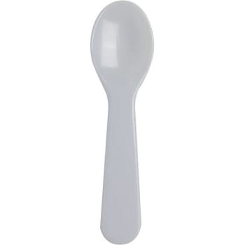 Dixie White Light-Weight Disposable Polystyrene Plastic Taster Spoons Utensils (3000-Case)