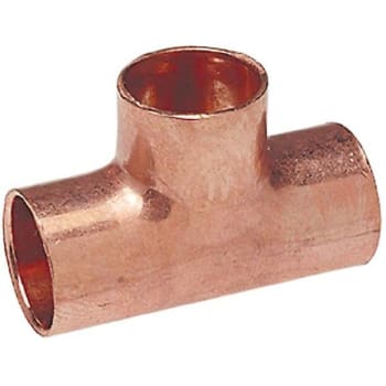 Image for Nibco 3/4 In. X 1/2 In. X 3/4 In. Wrot Copper C X C X C Tee (25-Pack) from HD Supply