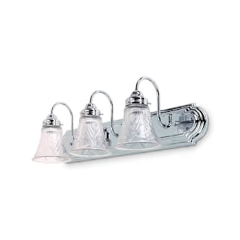 Seasons 24 In. 60w 3-Light Incandescent Bath Vanity Fixture