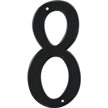 Image for Prime-Line 4 In. Diecast House Number 8 (Black) from HD Supply