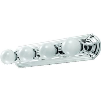 Image for 24 In. 4-Light Incandescent Bath Vanity Fixture (Chrome) from HD Supply