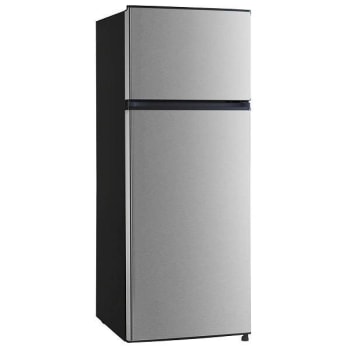 Image for Seasons 7.1 Cu. Ft Top Freezer Refrigerator In Stainless Steel Look from HD Supply