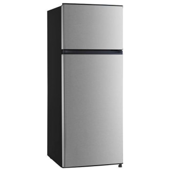 Seasons 4.5 Cu. Ft. Compact Refrigerator In Stainless Steel Look