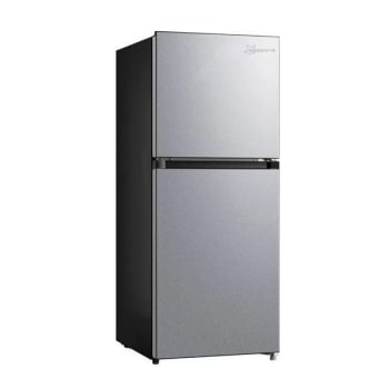 Seasons® 4.5 Cu. Ft. Compact Refrigerator Energy Star®, With Freezer, Stainless Steel Look